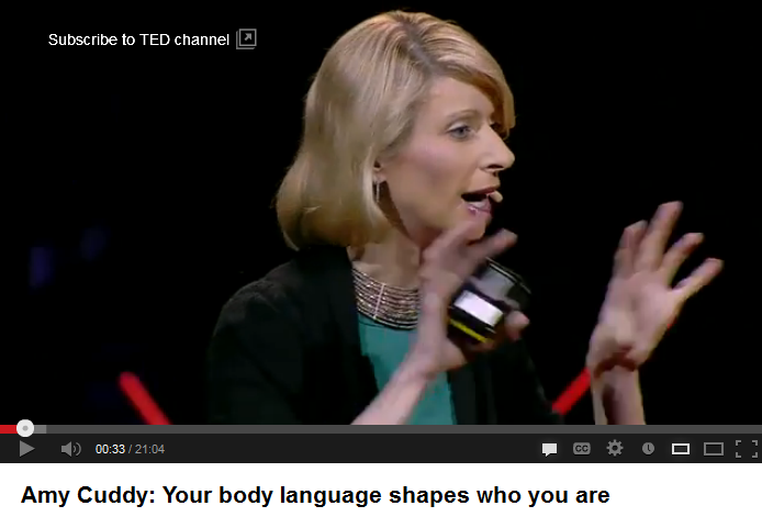 body language shapes who you are